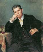 Lovis Corinth Portrat des Vaters Franz Heinrich Corinth oil